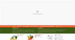 Desktop Screenshot of johorbahruvegetables.com